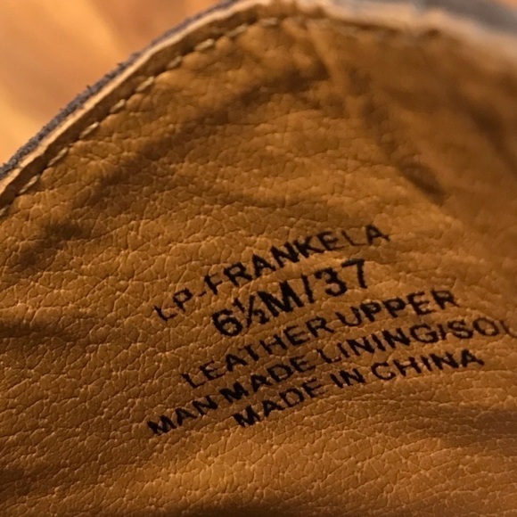 Lucky Brand Womens Suede Leather Upper Almond Toe Frankela Bootie Size 6.5 - Picture 12 of 13